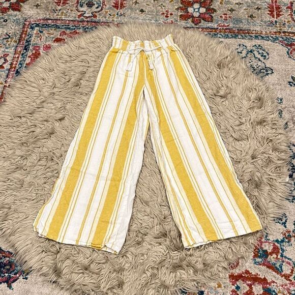 NoBo linen striped pants size small - Picture 1 of 5